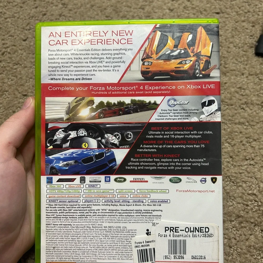 Forza Motorsport 4 (Microsoft Xbox 360, 2011)